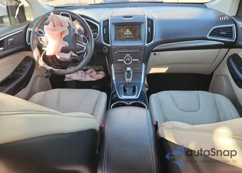 2015 Ford Edge Titanium z USA, uszkodzony, nr VIN 2FMTK4K92FBB61978